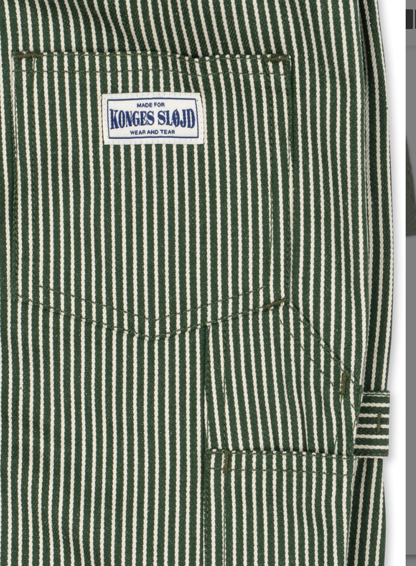 Luc Railroad Striped Pant-Konges Slojd FW26
