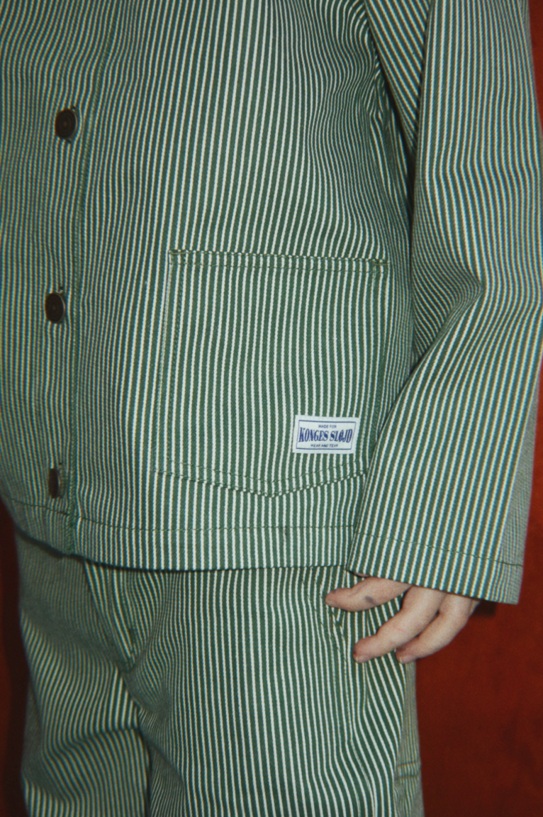 Luc Railroad Striped Jacket-Konges Slojd FW26