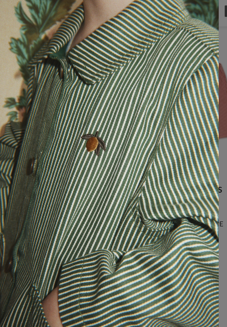 Luc Railroad Striped Jacket-Konges Slojd FW26