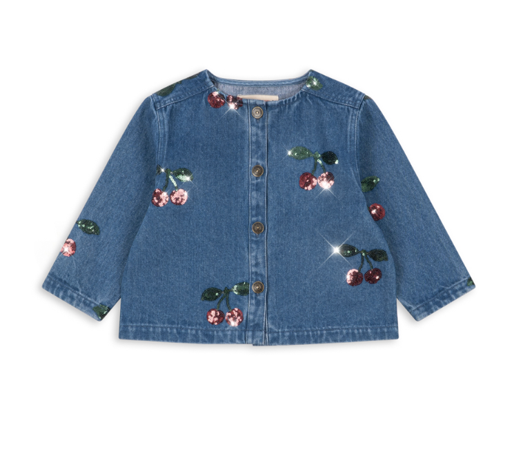 Magot Jacket Cherry Sequin - Konges Slojd FW26
