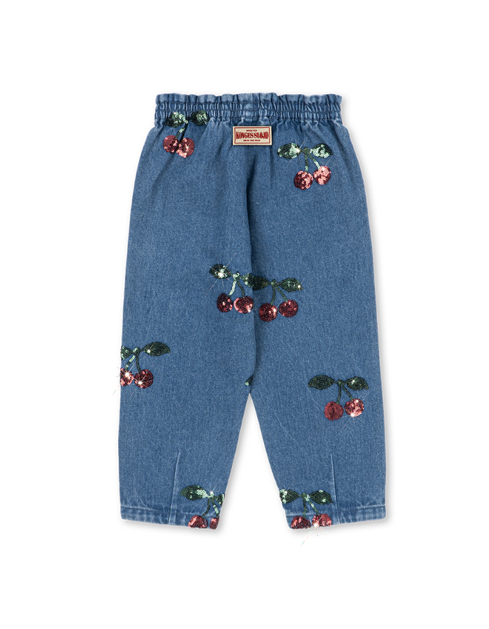 Magot Cherry Sequin Frill Pant- Konges Slojd FW26