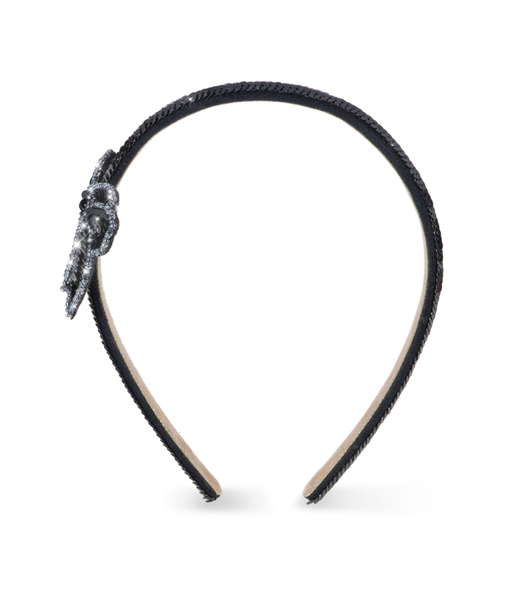 Sequin Bow Headband-Konges Slojd