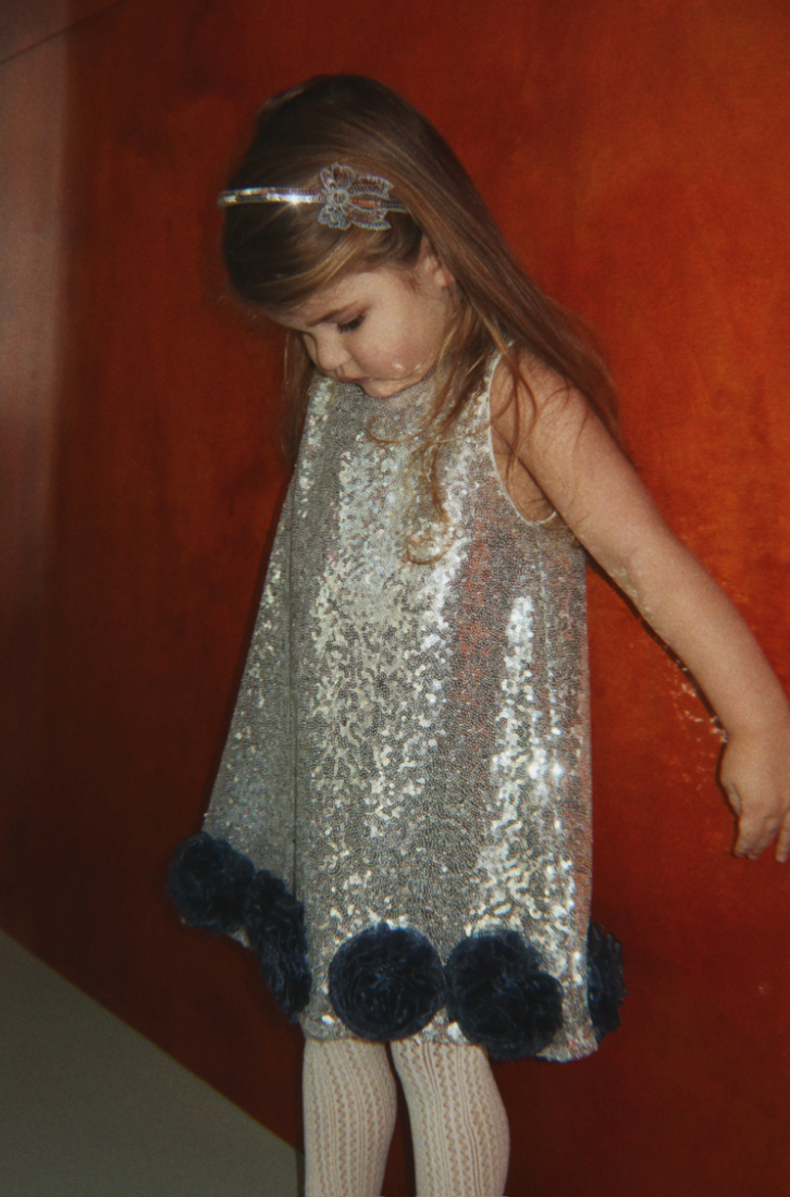 Sequin Bow Headband-Konges Slojd