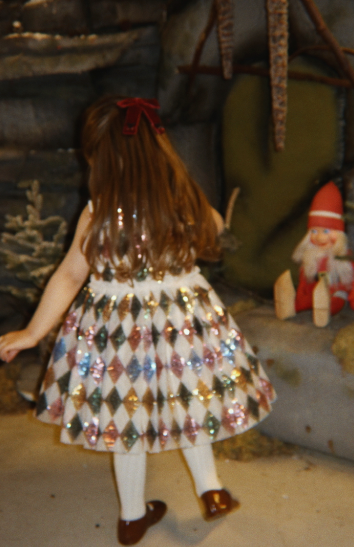Yvonne Harlequin Dress-Konges Slojd FW26