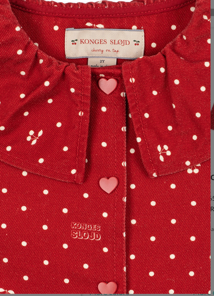 Magot Jacket Cherry Dot - Konges Slojd FW26