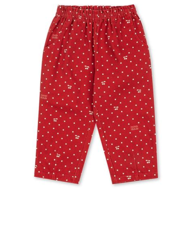Magot Frill Pant Cherry Dot - Konges Slojd FW26