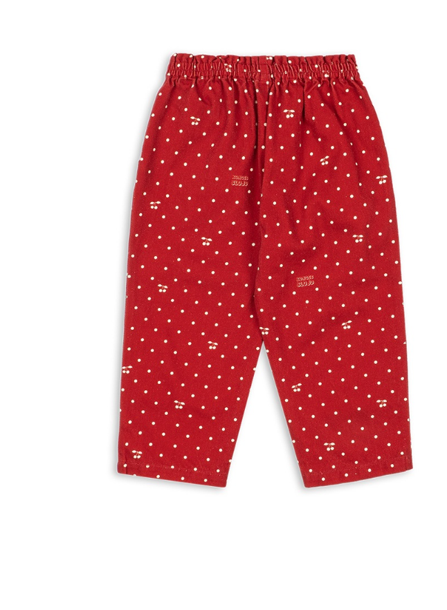 Magot Frill Pant Cherry Dot - Konges Slojd FW26