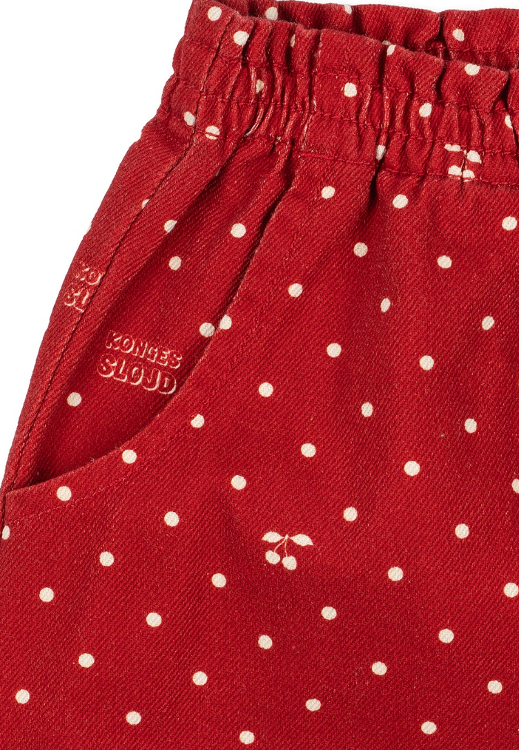 Magot Frill Pant Cherry Dot - Konges Slojd FW26