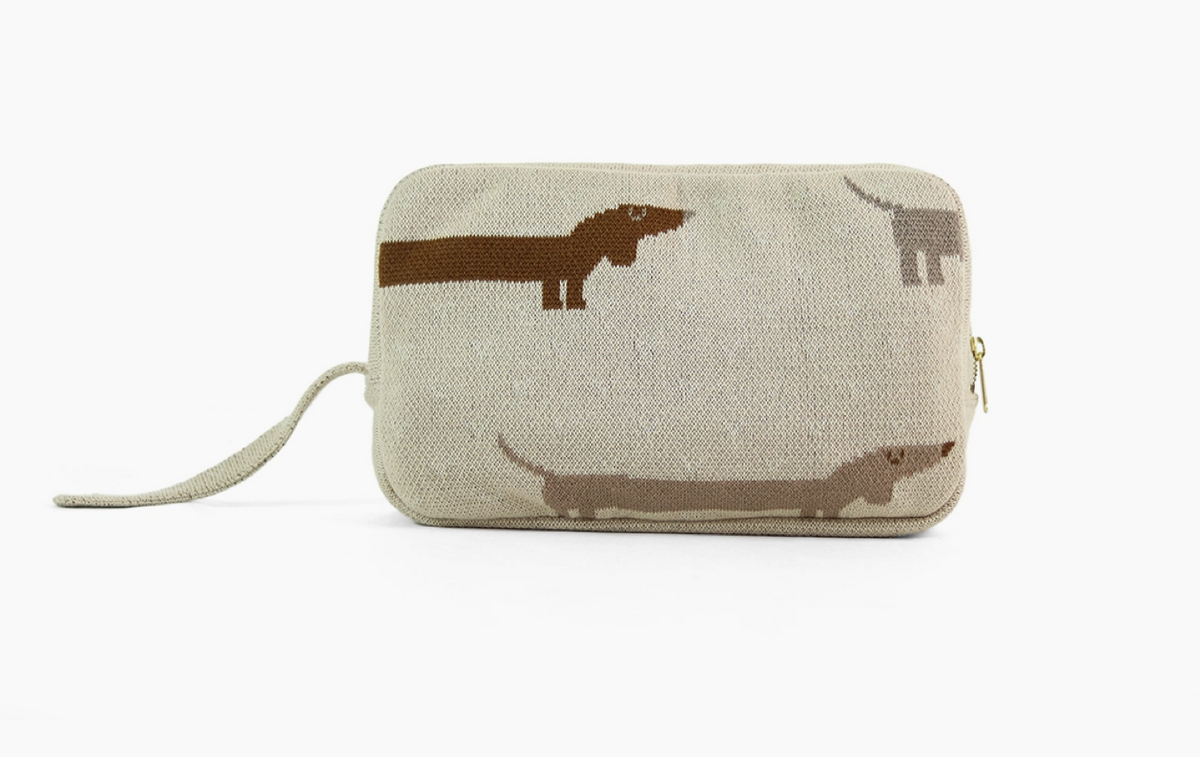 Doxie Dog Dreams Organic Blanket & Toy Gift Set - Viverano