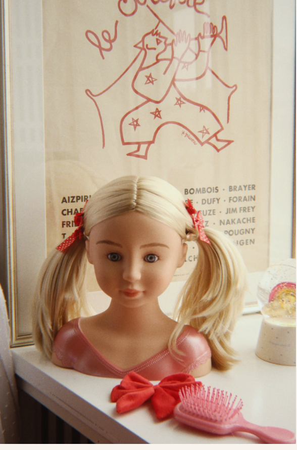 Violet Hair Salon Doll - Konges Slojd