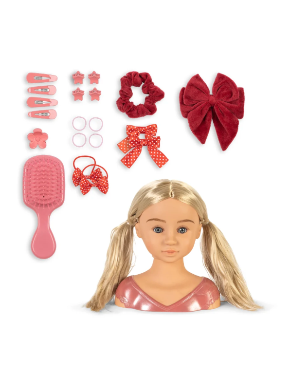 Violet Hair Salon Doll - Konges Slojd