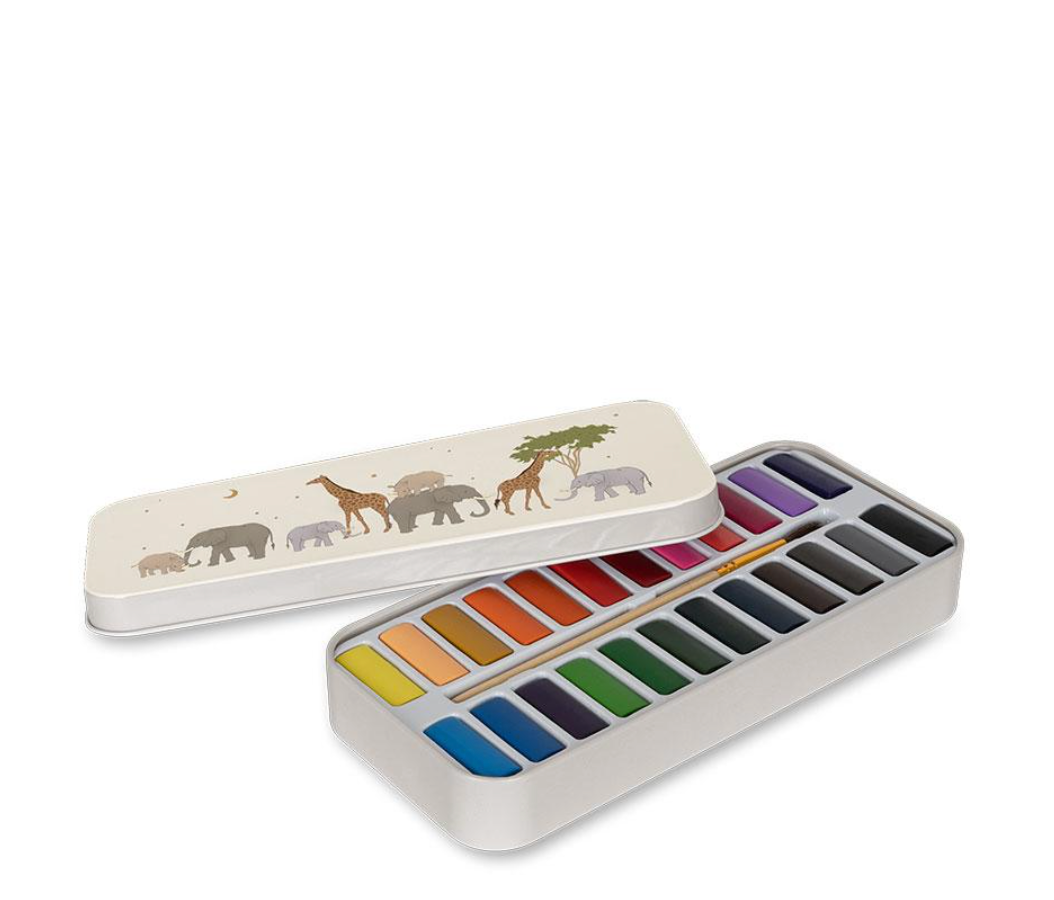 Water Colors Tin Set-Konges Slojd