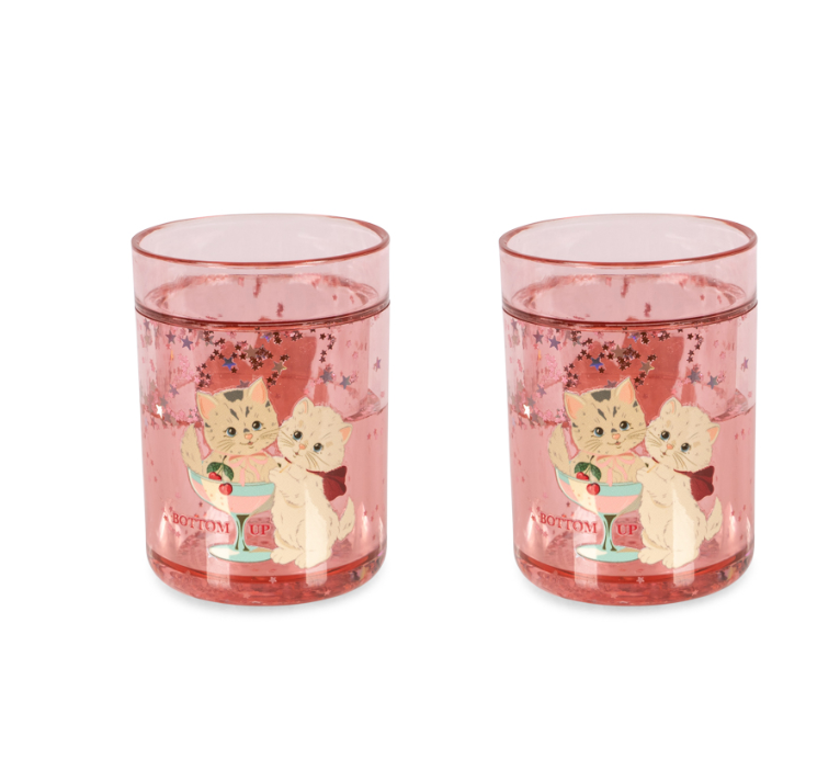 2pk Glitter Cups-Konges Slojd