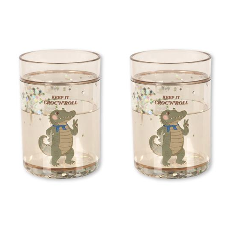 2pk Glitter Cups-Konges Slojd