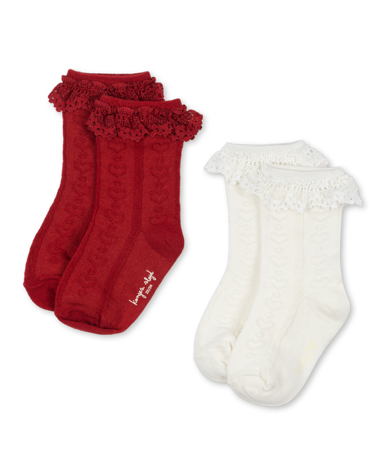 2pk Frill Sock -Konges Slojd