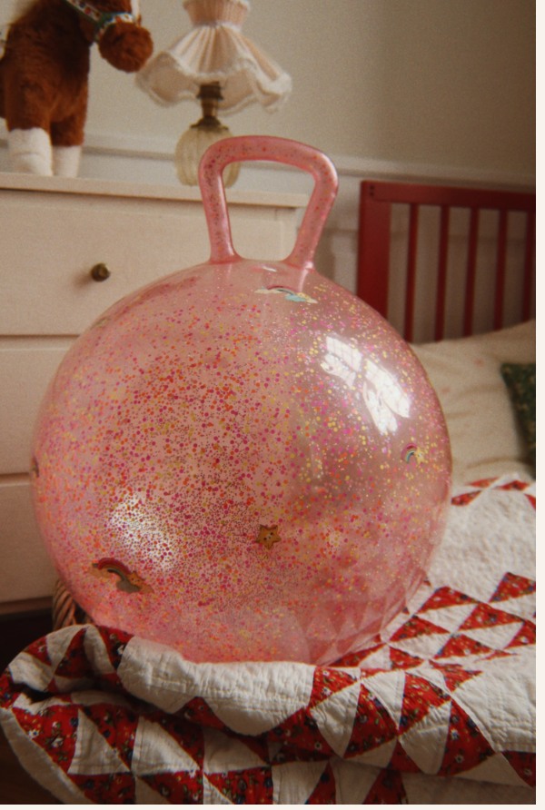 Glitter Jump Ball-Konges Slojd