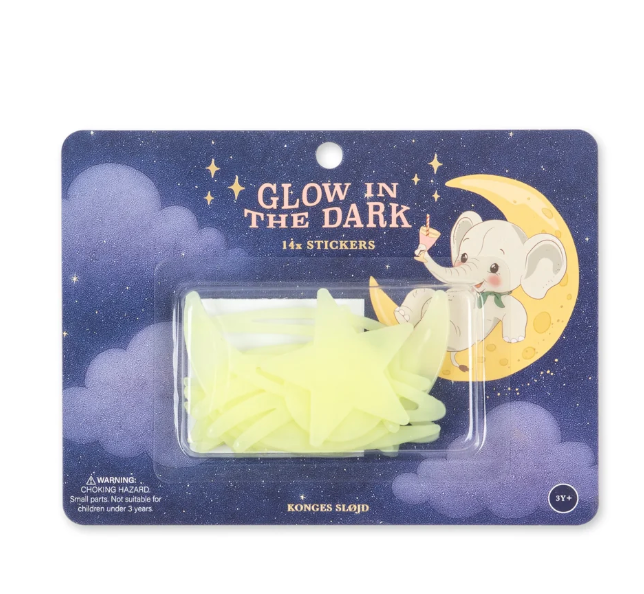 Glow In the dark Wall Stickers-Konges Slojd