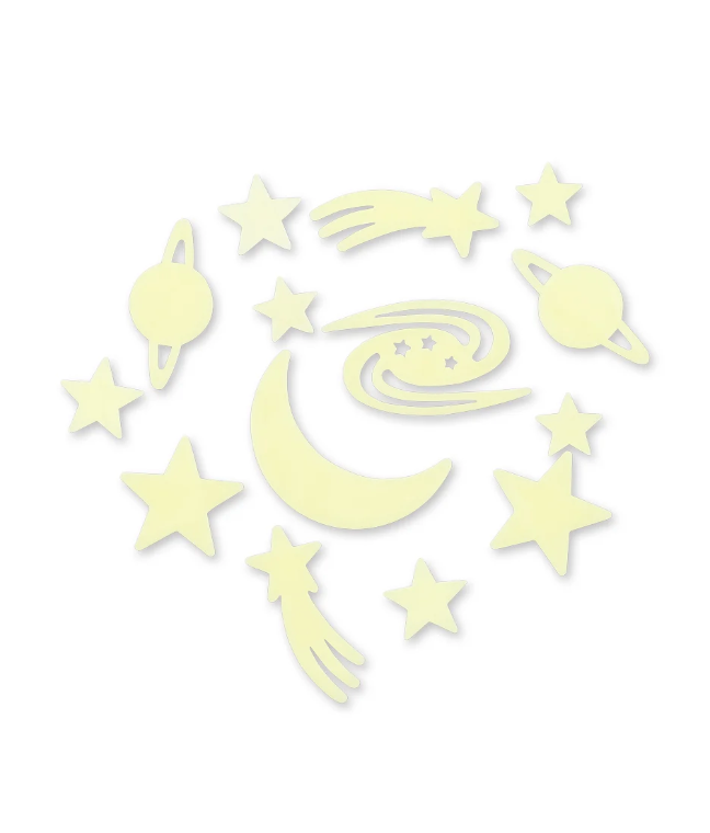 Glow In the dark Wall Stickers-Konges Slojd