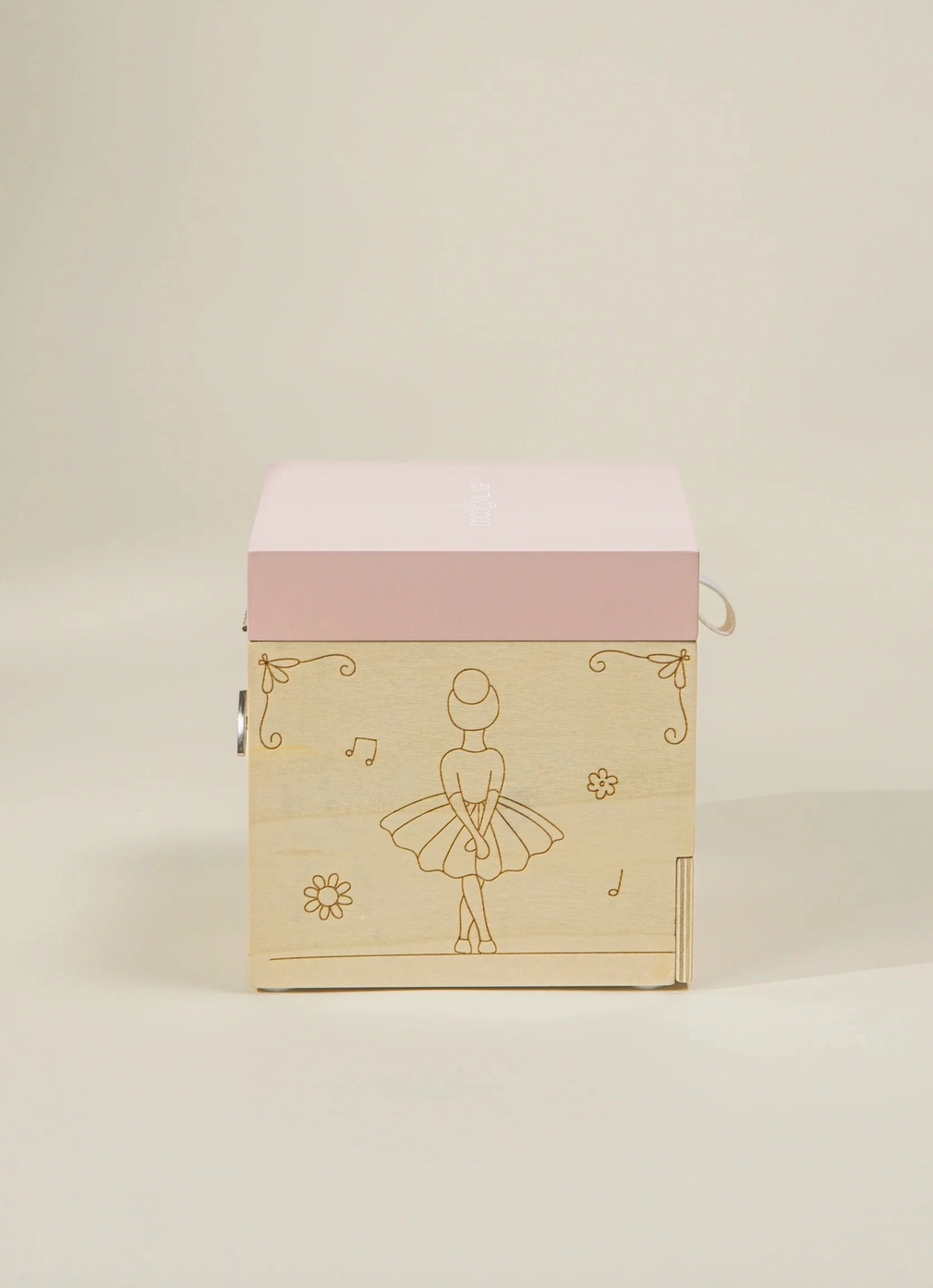 Wooden Musical Souvenir Box - Ballerina - Coco Village