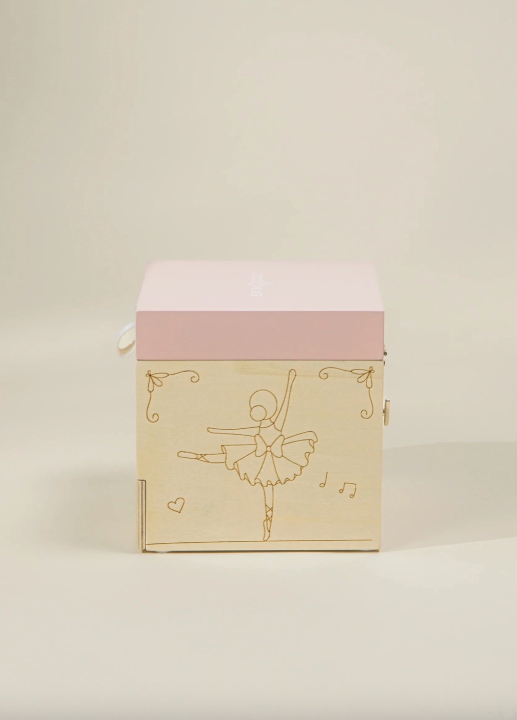 Wooden Musical Souvenir Box - Ballerina - Coco Village