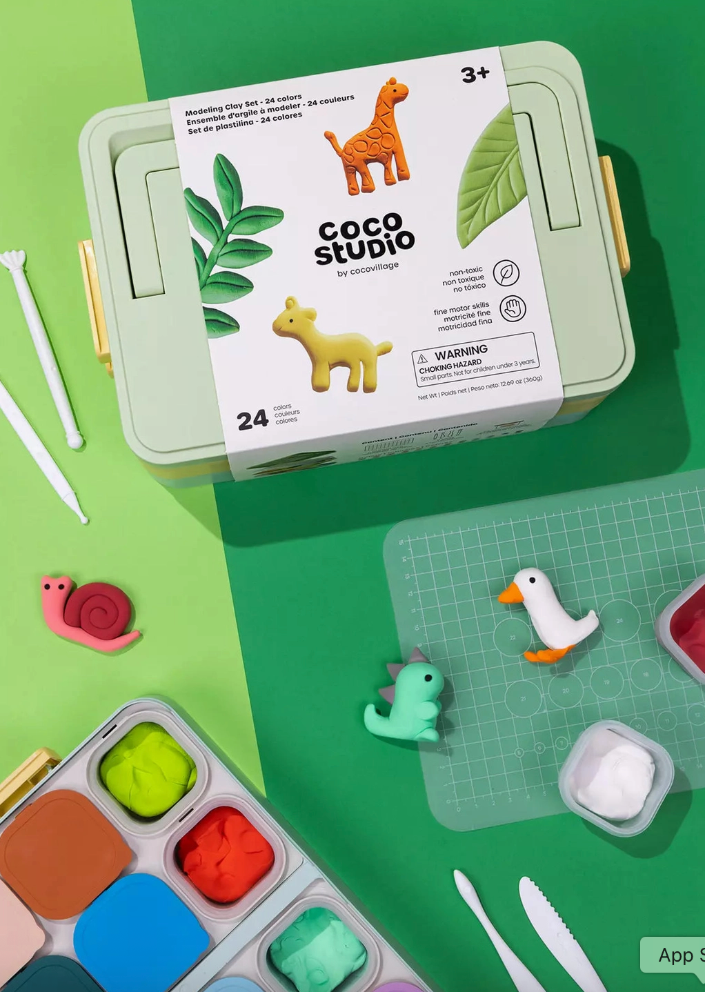 Modeling Clay Set of 24 Colors - Coco Village