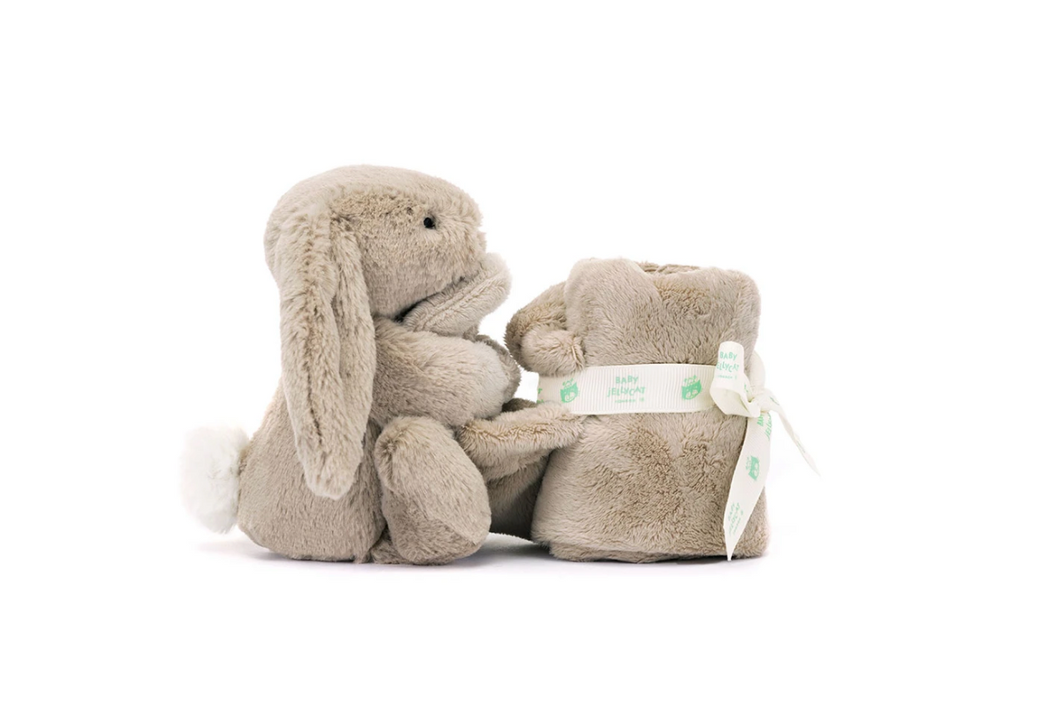 Bashful Beige Bunny Soother - Jellycat