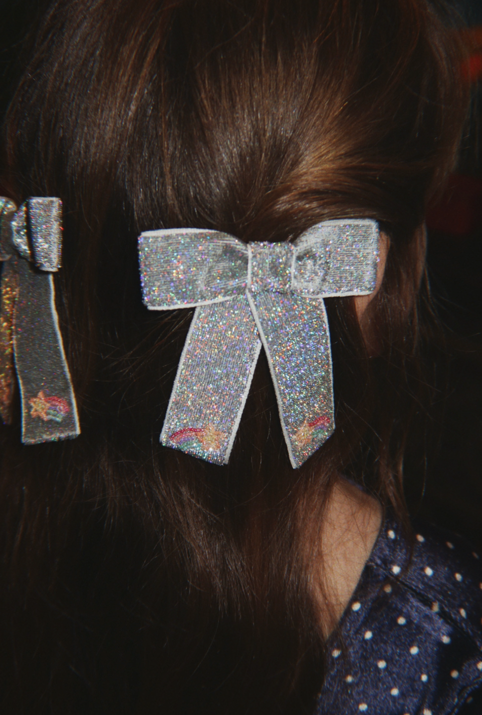 2pk Juliette Cherry Hair Bow-Konges Slojd