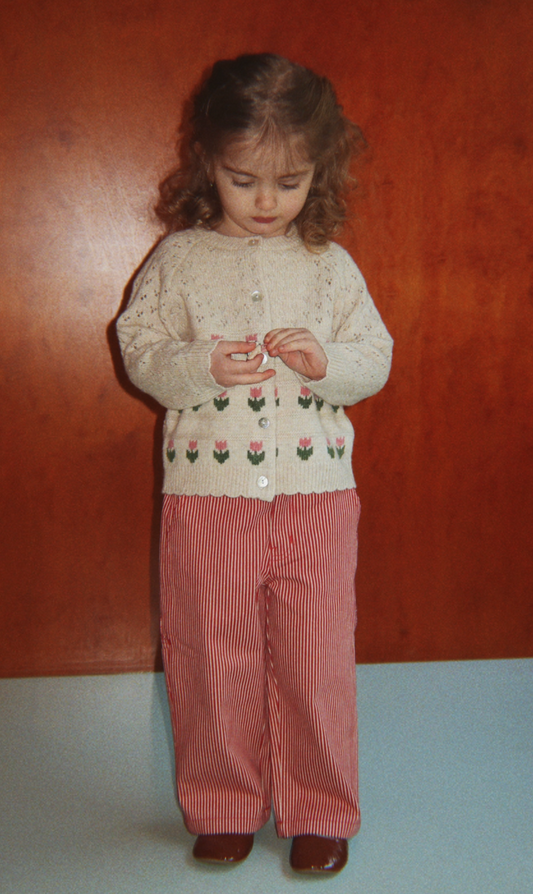 Belle Tulip Knit Cardigan-Konges Slojd FW26