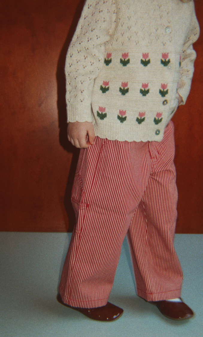 Belle Tulip Knit Cardigan-Konges Slojd FW26