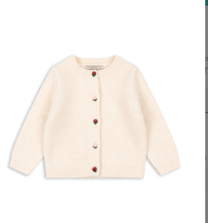 Fleuri Cardigan-Konges Slojd FW26