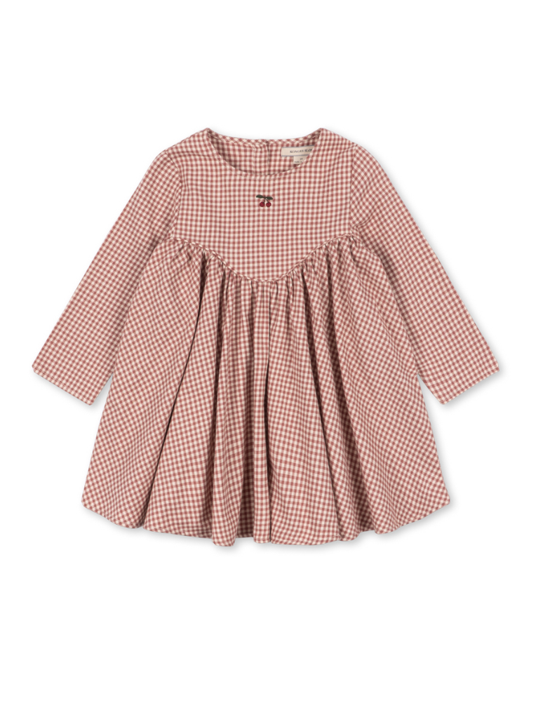 Foret Check Dress-Konges Slojd FW26