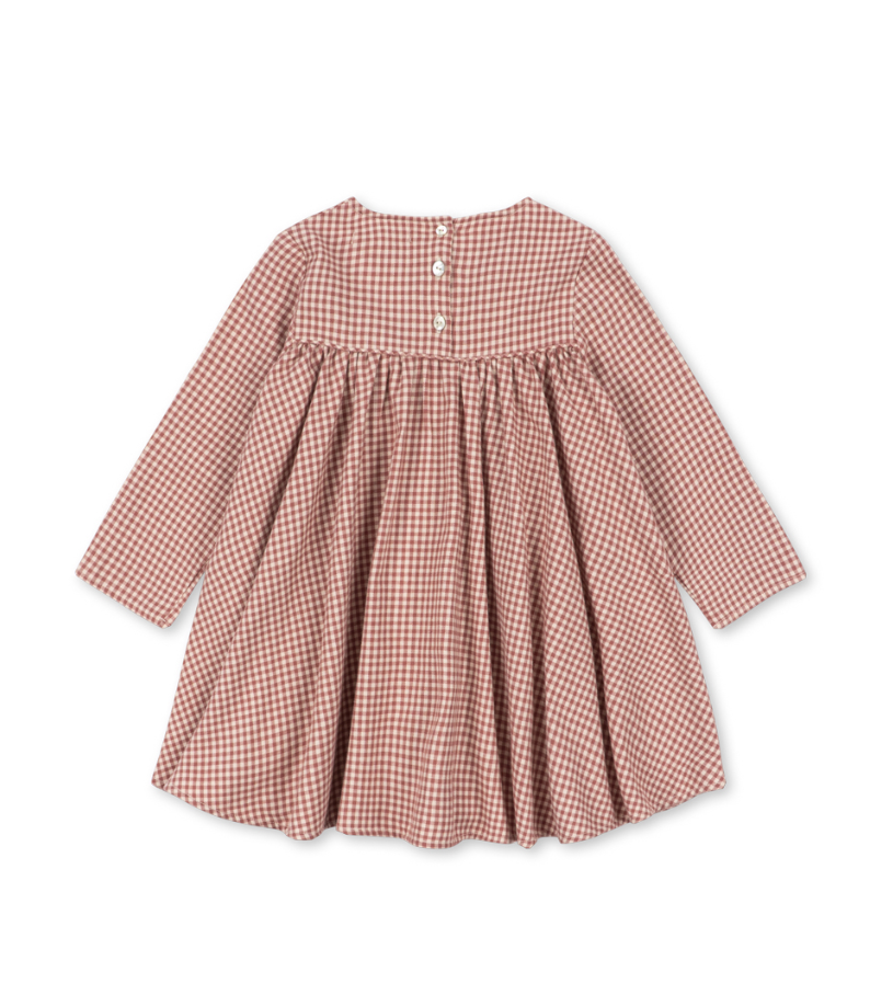 Foret Check Dress-Konges Slojd FW26