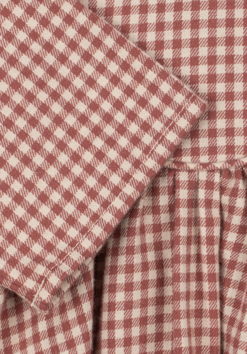 Foret Check Dress-Konges Slojd FW26