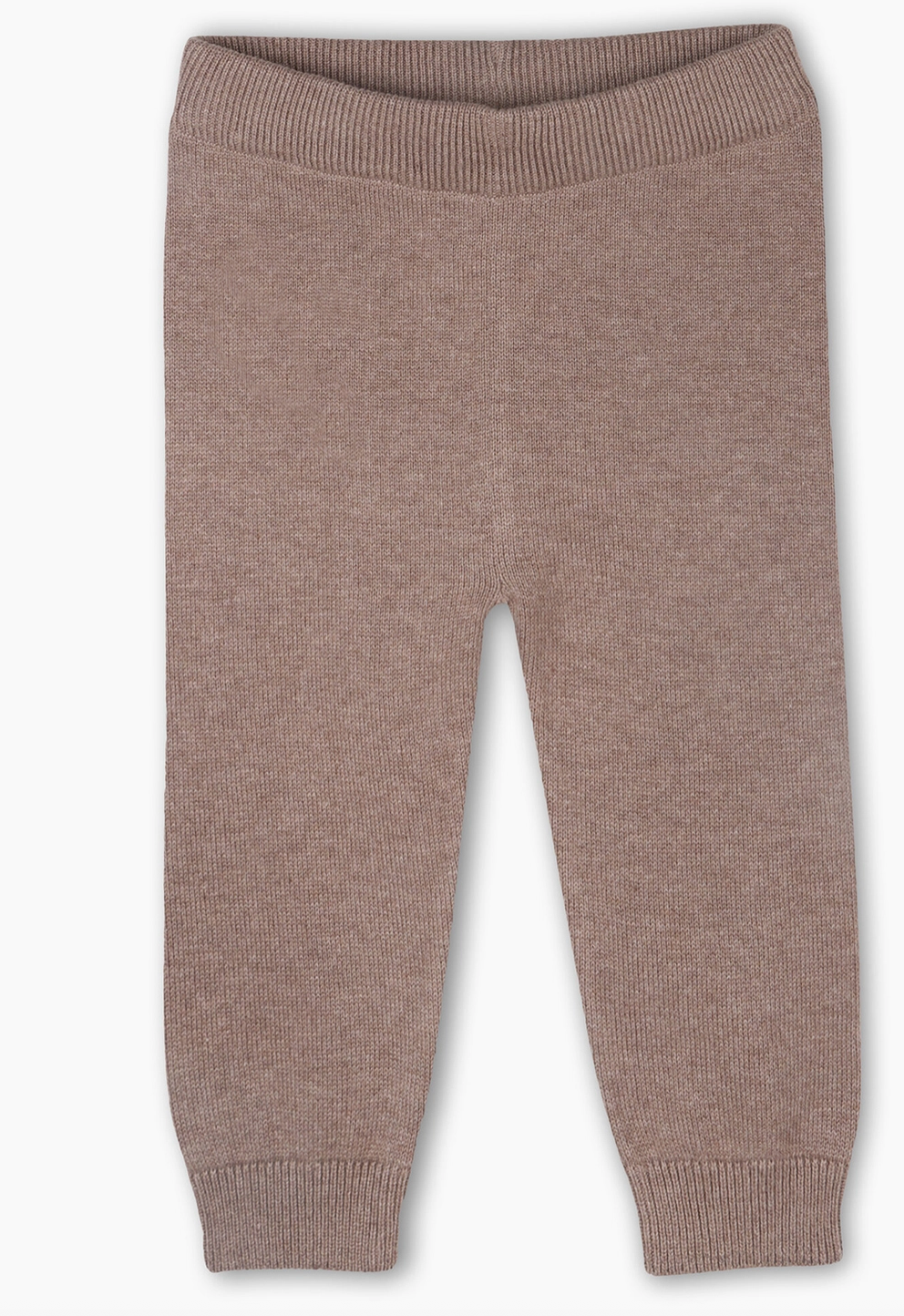Pocket Baby Pants Sweater Knit in Cocoa Heather - Viverano