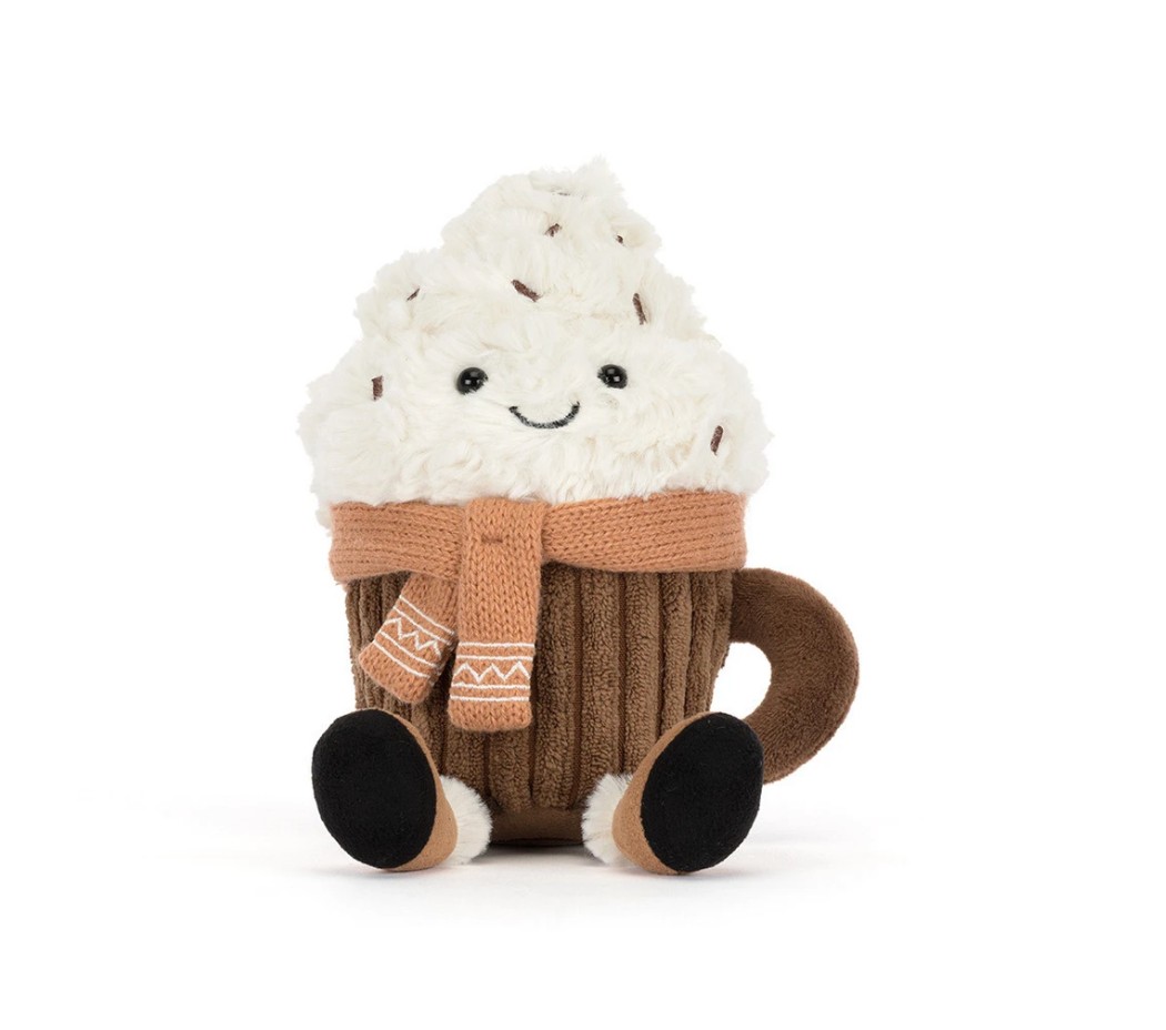 Amuseables Scarffles Hot Chocolate - Jellycat