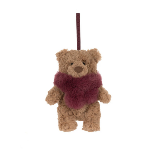 Bartholomew Bear Winter Warmer Decoration - Jellycat