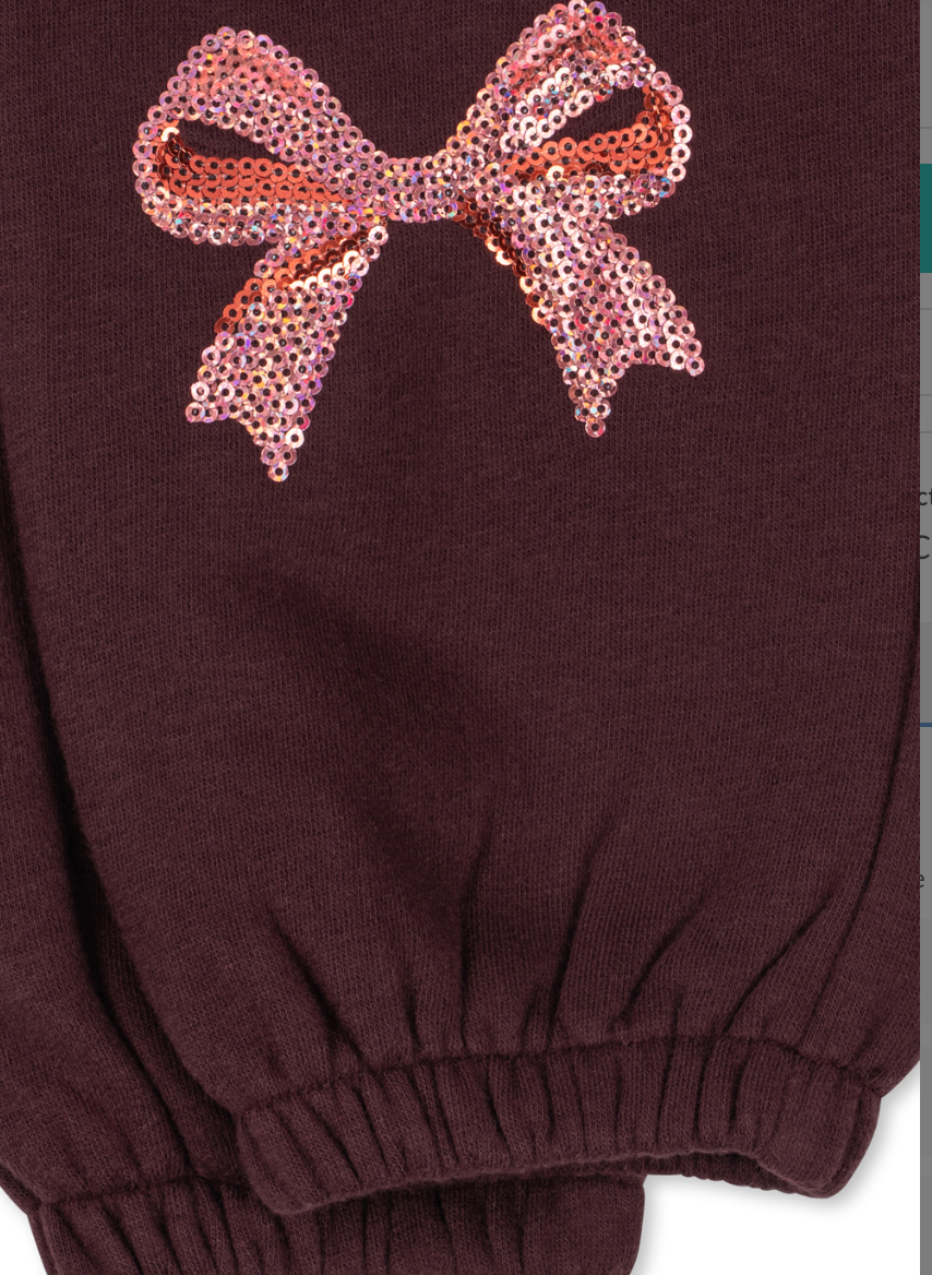 Lou Bow Sweatpant Sequin-Konges Slojd FW26