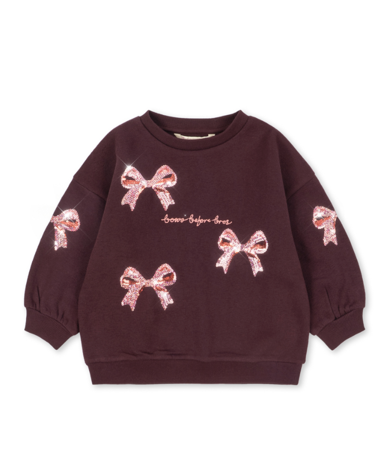 Lou Bow Sweatshirt Sequin-Konges Slojd FW26