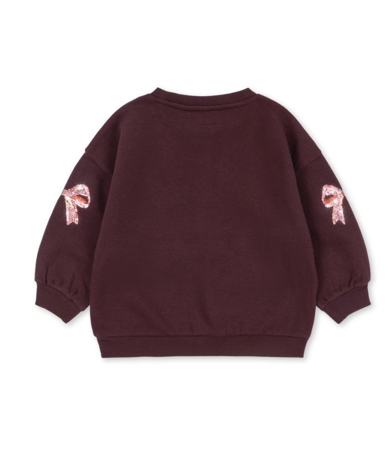 Lou Bow Sweatshirt Sequin-Konges Slojd FW26