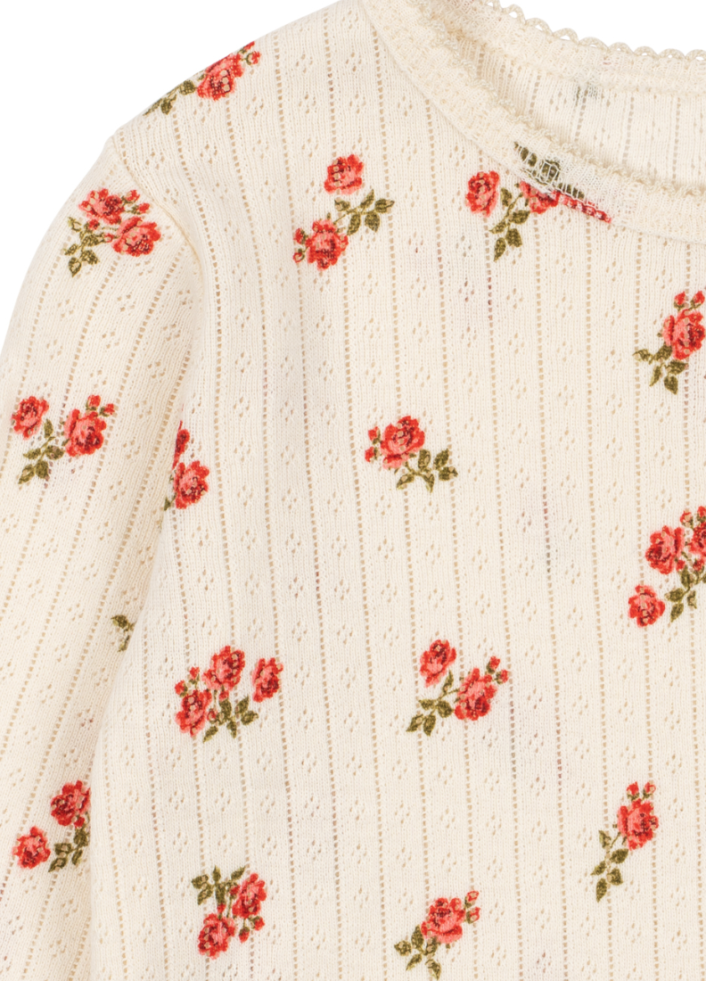 Minnie Pointelle Blouse -Konges Slojd FW26