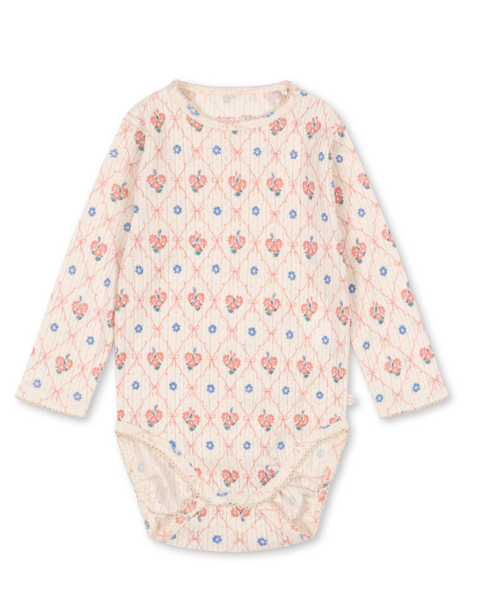 Minnie Pointelle Body - Konges Slojd FW26