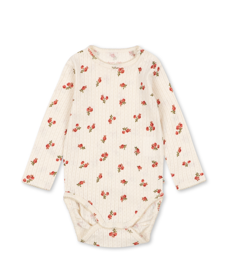 Minnie Pointelle Body - Konges Slojd FW26