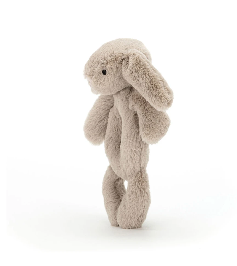 Bashful Beige Bunny Ring Rattle - Jellycat