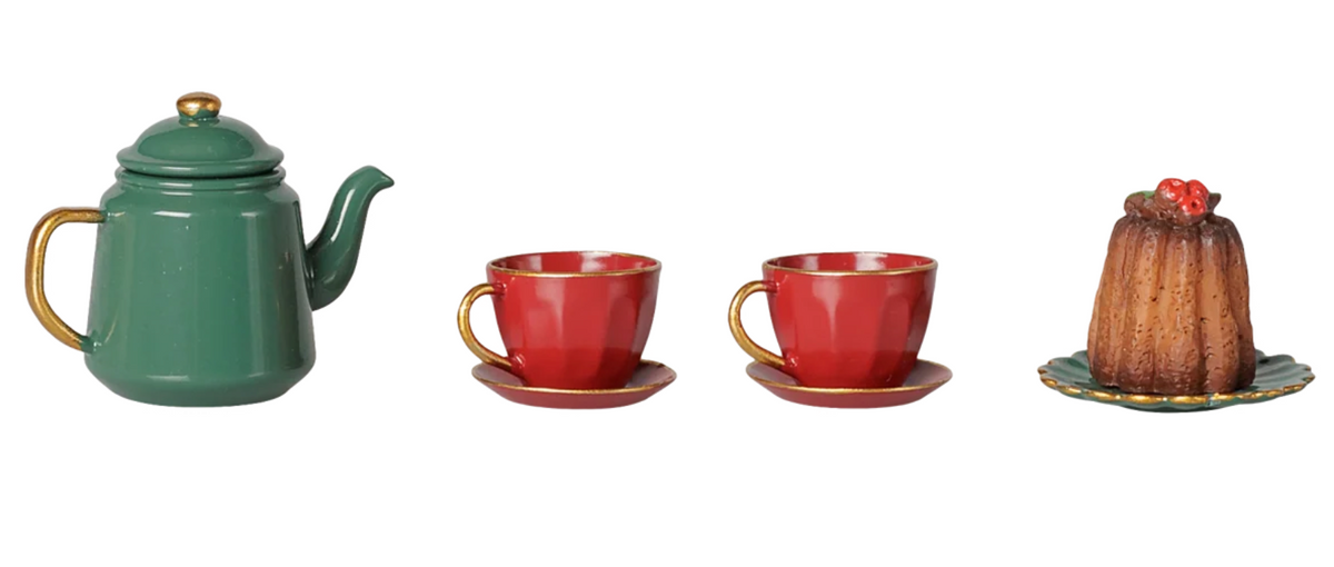 Mouse Christmas Tea Party - Maileg