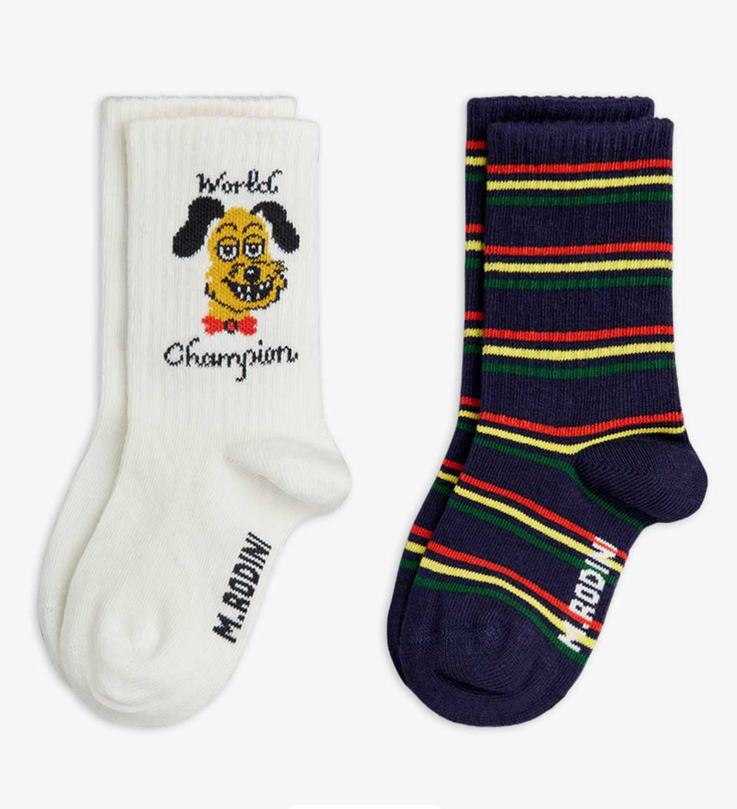 2pk Prix Sock -Mini Rodini SS27