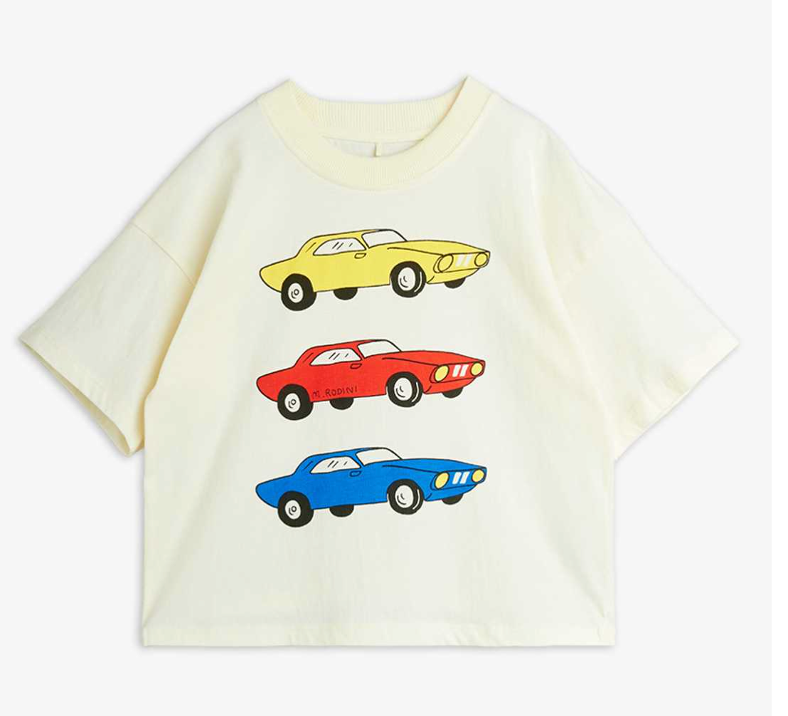 Cars Tee -Mini Rodini SS27