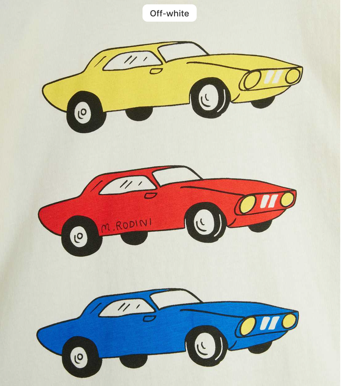 Cars Tee -Mini Rodini SS27