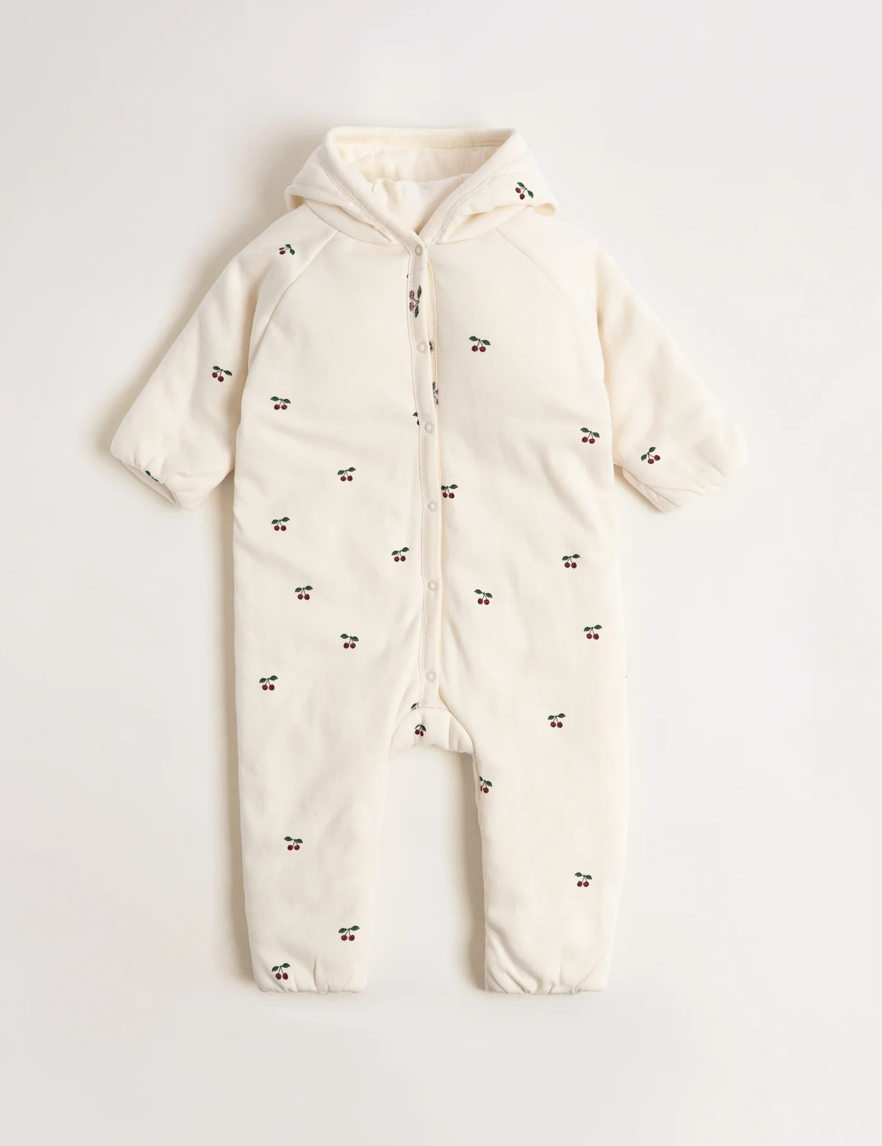 Newborn Hooded Onesie - Konges Slojd FW26