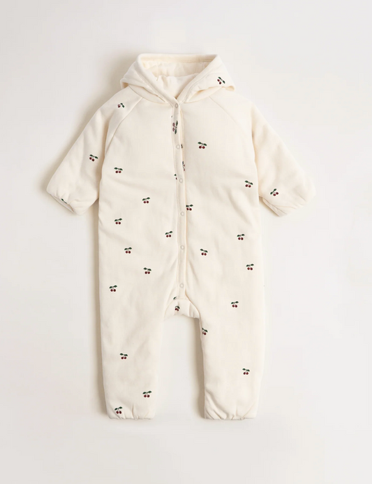 Newborn Hooded Onesie - Konges Slojd FW26