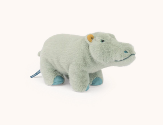 Around the World Hippo Stuffed Animal - Speedy Monkey